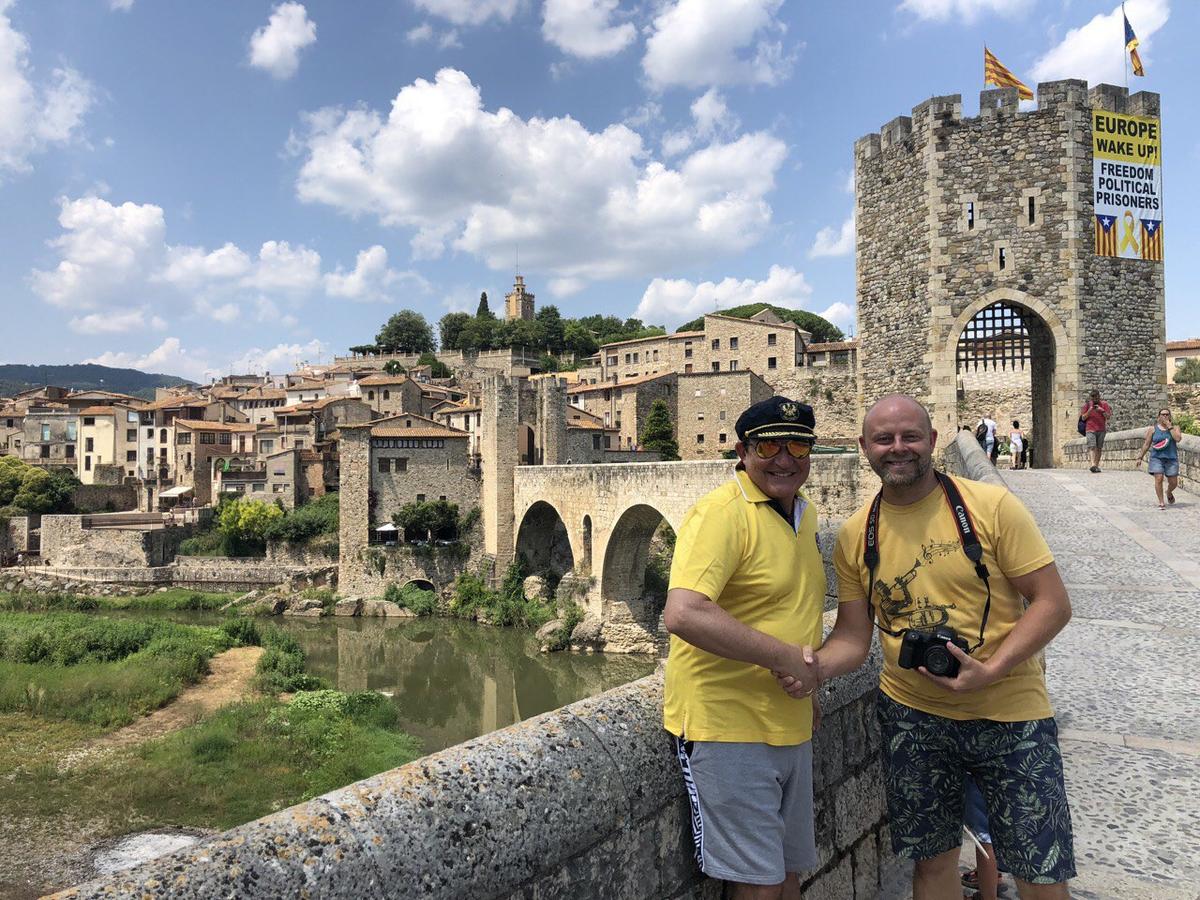 Игорь Воробей и Дмитрий Дибров в Испании