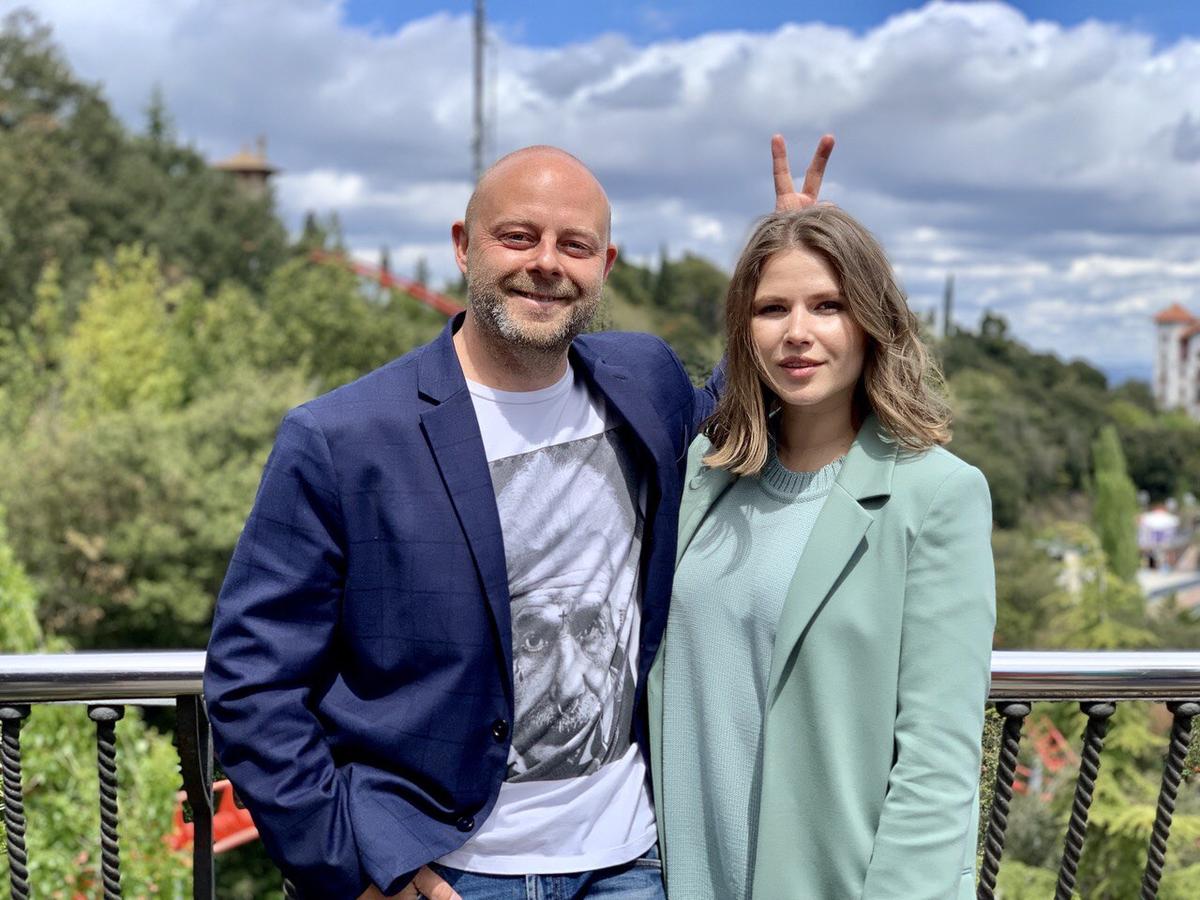 Игорь Воробей и Юлия Топольницкая в Испании