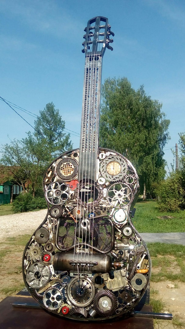 Скульптуры в стиле стимпанк от Сергея Панкова