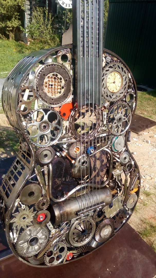 Скульптуры в стиле стимпанк от Сергея Панкова