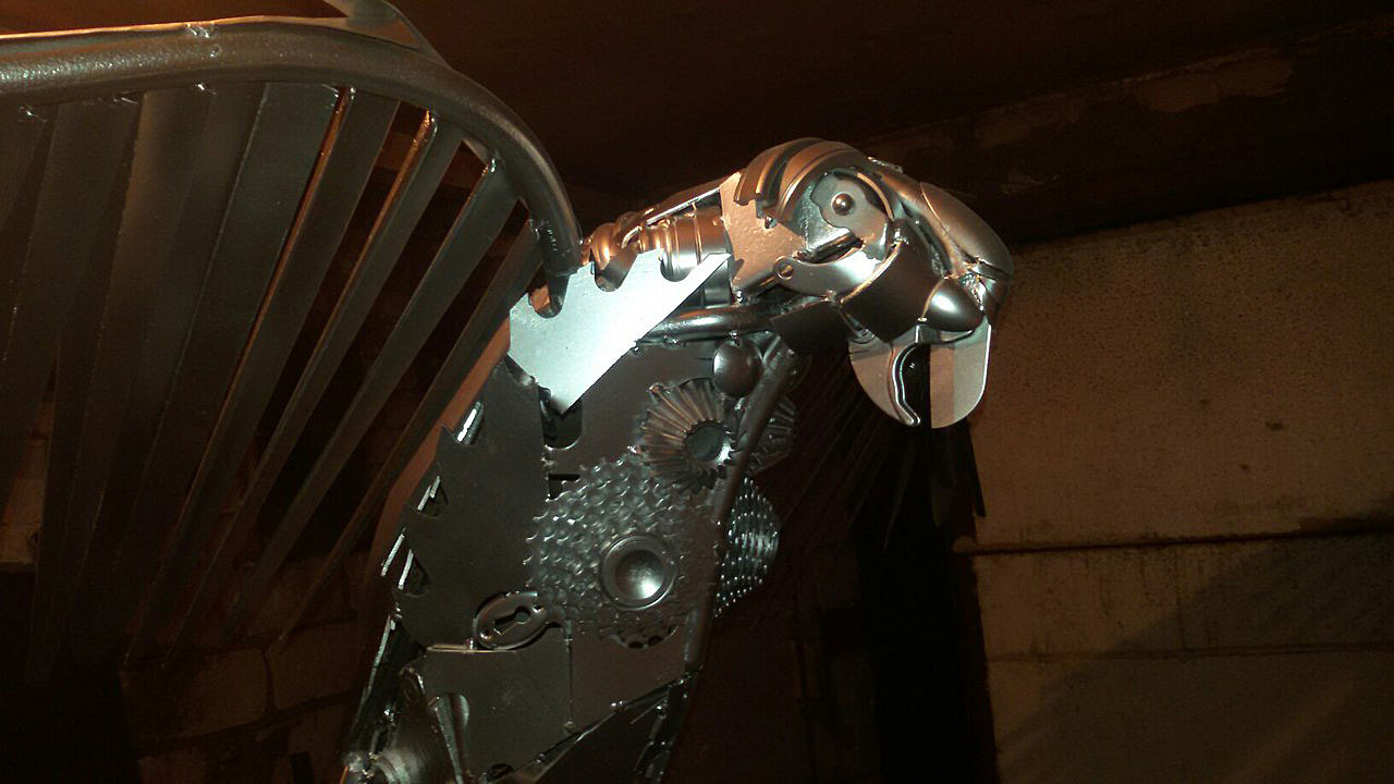 Скульптуры в стиле стимпанк от Сергея Панкова