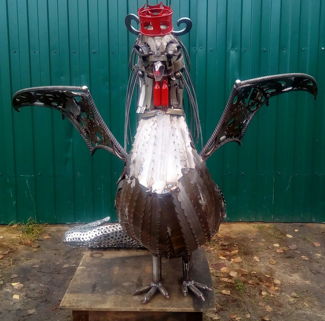 Скульптуры в стиле стимпанк от Сергея Панкова