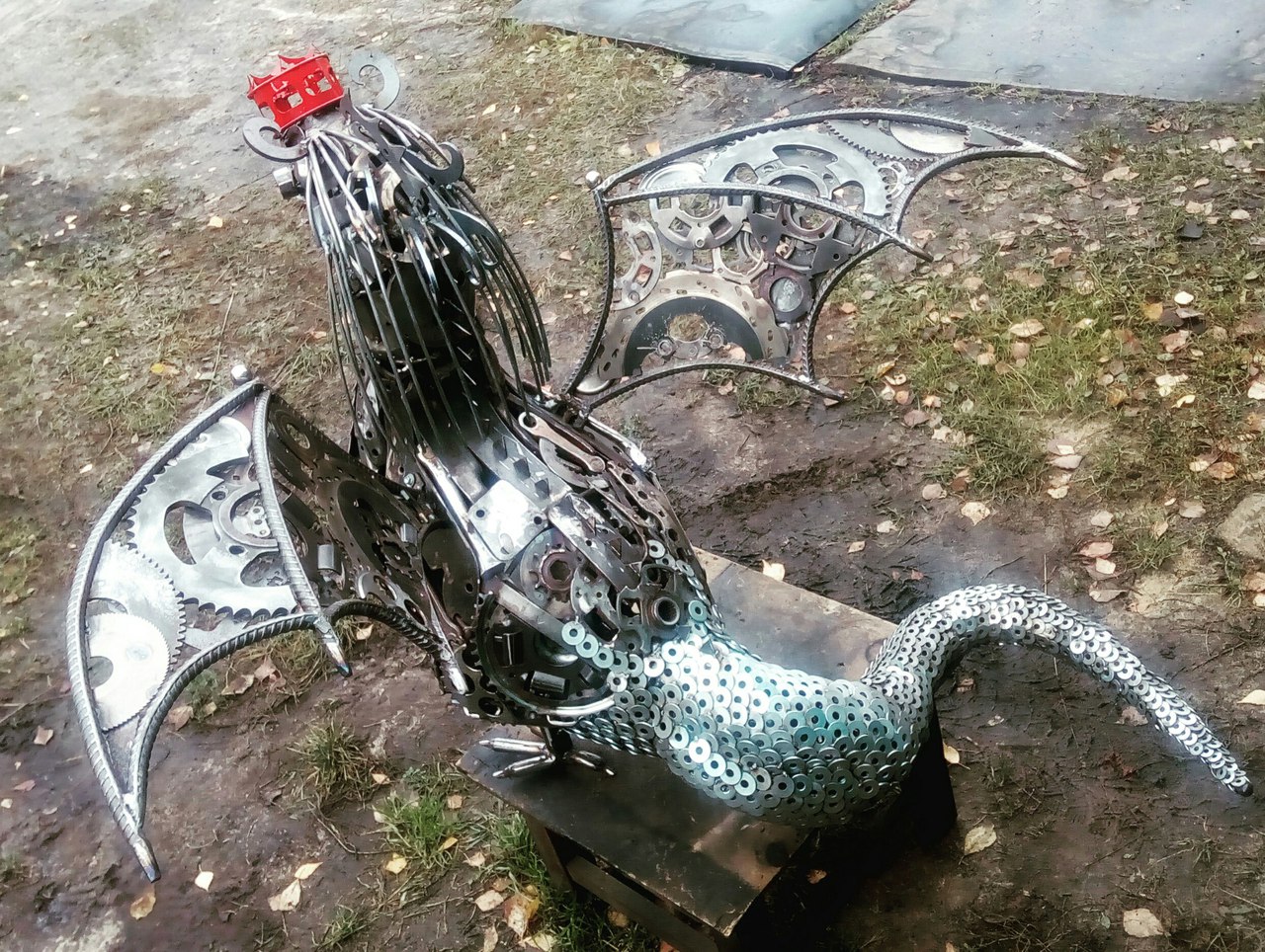 Скульптуры в стиле стимпанк от Сергея Панкова