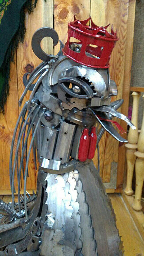 Скульптуры в стиле стимпанк от Сергея Панкова