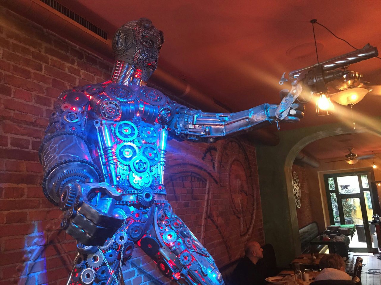 Скульптуры в стиле стимпанк от Сергея Панкова