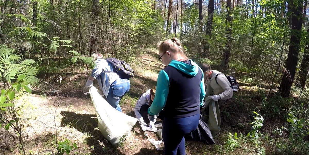 Субботник «Чистые игры» на Улыбышевских карьерах