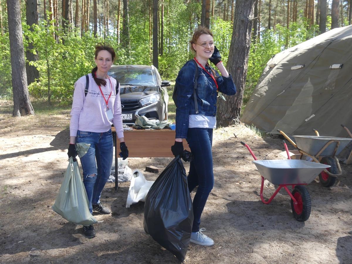 Субботник «Чистые игры» на Улыбышевских карьерах