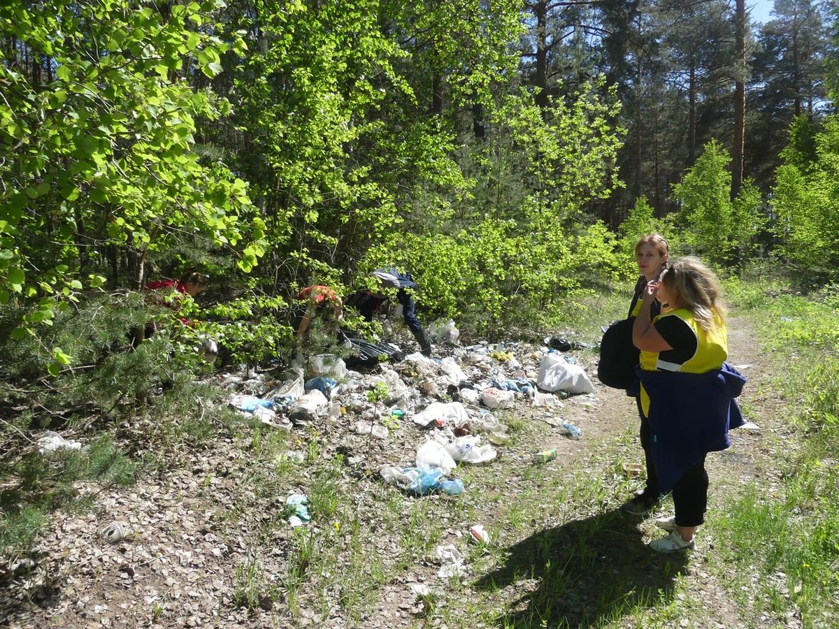 Субботник «Чистые игры» на Улыбышевских карьерах