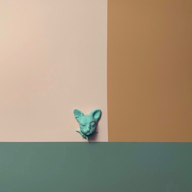 Московский скульптор Антон Тищенко приклеил на здание во Владимире гипсовую голову кошки. Кроме нашего города, он проделал подобное во многих европейских городах