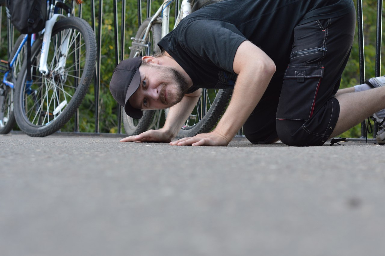 По городу на велосипеде