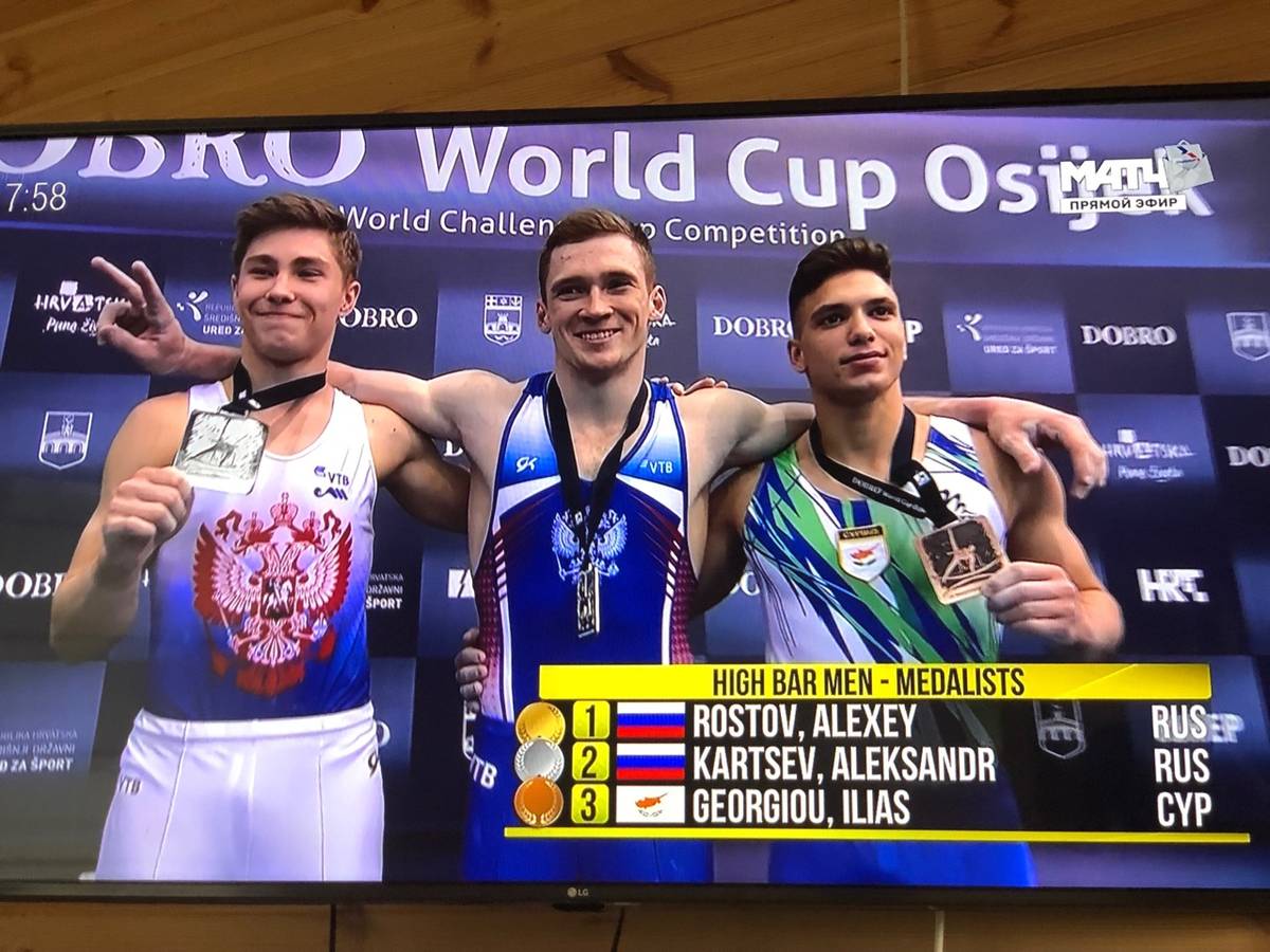 Владимирские гимнасты привезли с этапа Кубка мира сразу 7 медалей!