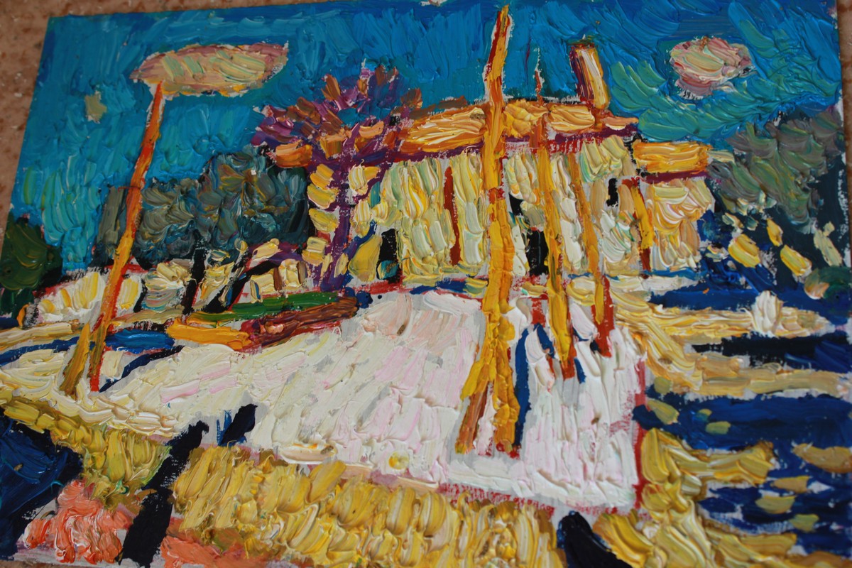 Владимирский художник Михаил Герасимов побывал на пленэре во Франции, по итогам которого прошла выставка. Живописец рассказал о поездке, о том, как создавал полотна.