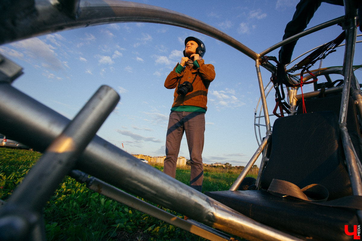 Корреспондент “Ключ-Медиа” пролетел на паралете над центром Владимира. И делится своим опытом.