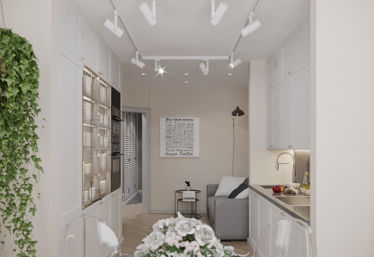 Проект “Большой ремонт” продолжается. Блондинка Полина узнала, как протянуть электрокабель и закрепить плитку на стенах скотчем