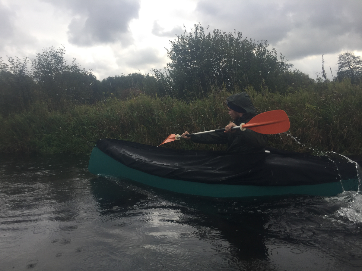 “Ключ-Медиа” отправился на тест-драйв первой специально разработанной для путешествий по Клязьме лодки