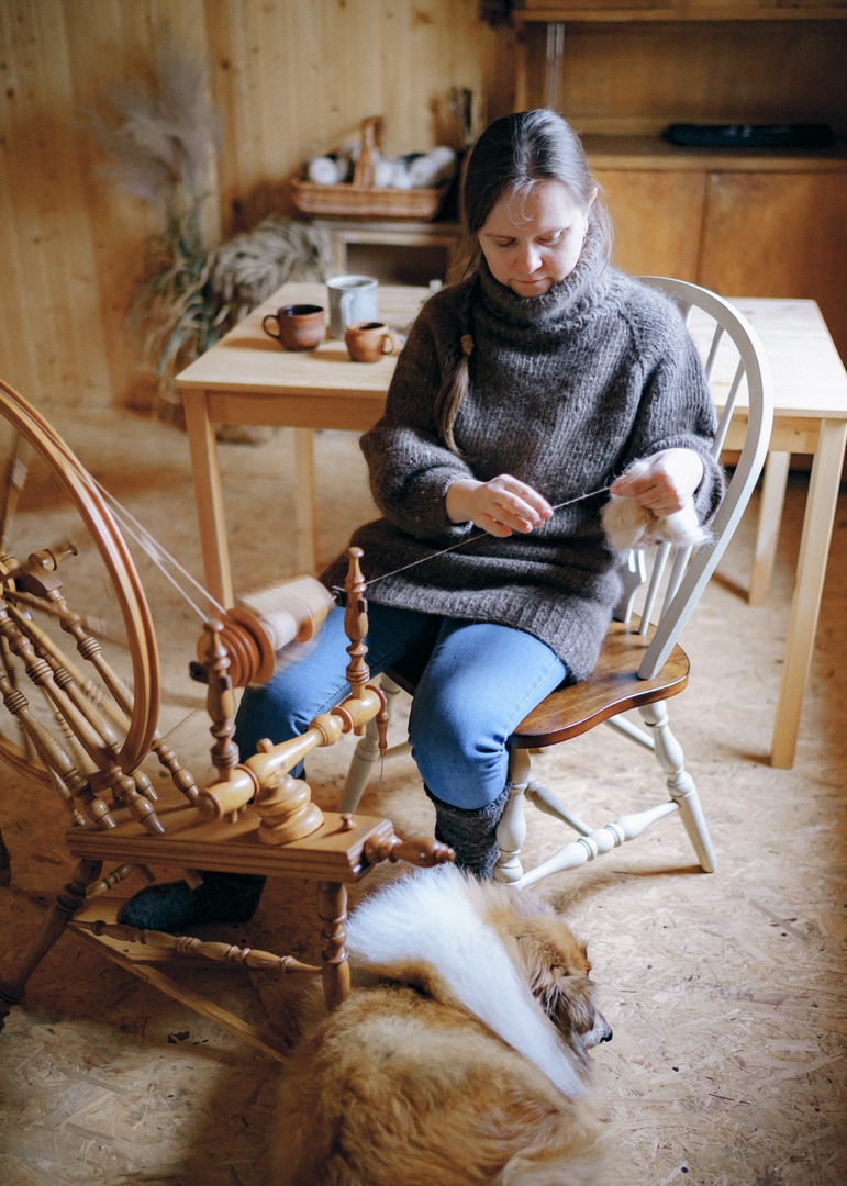 Владимирская пряха Ольга Журавлева рассказала о своем необычном ремесле. Оказывается, и в современном мире такие навыки востребованы