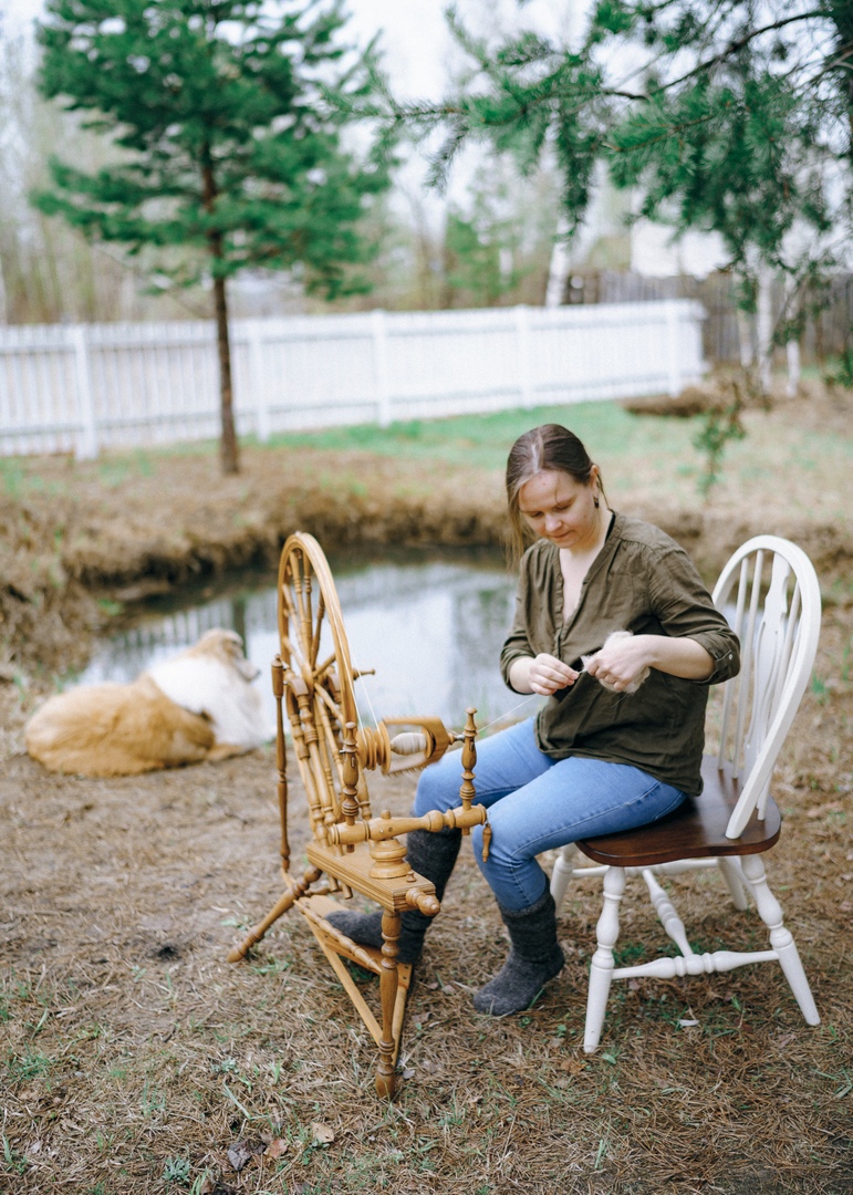 Владимирская пряха Ольга Журавлева рассказала о своем необычном ремесле. Оказывается, и в современном мире такие навыки востребованы