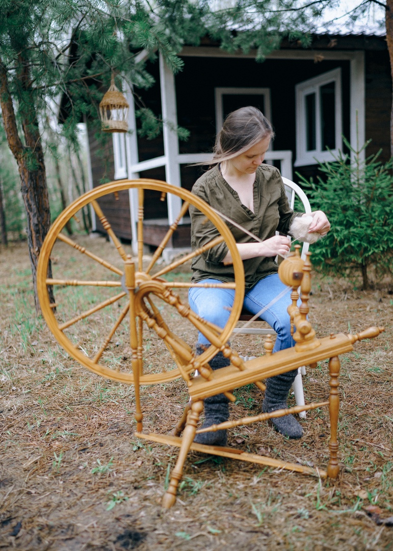 Владимирская пряха Ольга Журавлева рассказала о своем необычном ремесле. Оказывается, и в современном мире такие навыки востребованы