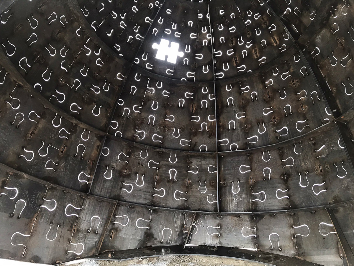 В рамках проекта “Культурный след” в селе Лыково Юрьев-Польского района установили арт-объект