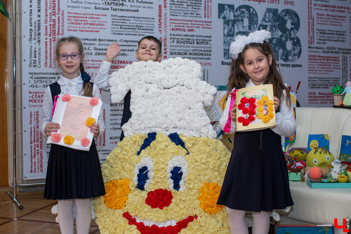 17 ноября в драмтеатре подвели итоги акции “Первоклассник”. В ней приняли участие 17 500 детей из Владимирской области
