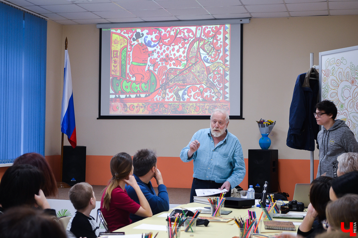 В Областной библиотеке для детей и молодежи состоялся мастер-класс Юрия Норштейна, знаменитого режиссера мультипликационного кино и автора большинства советских мультфильмов, на которых выросло несколько поколений. Первое, с чем ассоциируется фамилия Норштейн у любителей «нарисованного кино», - это «Ежик в тумане» и заставка к передаче «Спокойной ночи, малыши!»