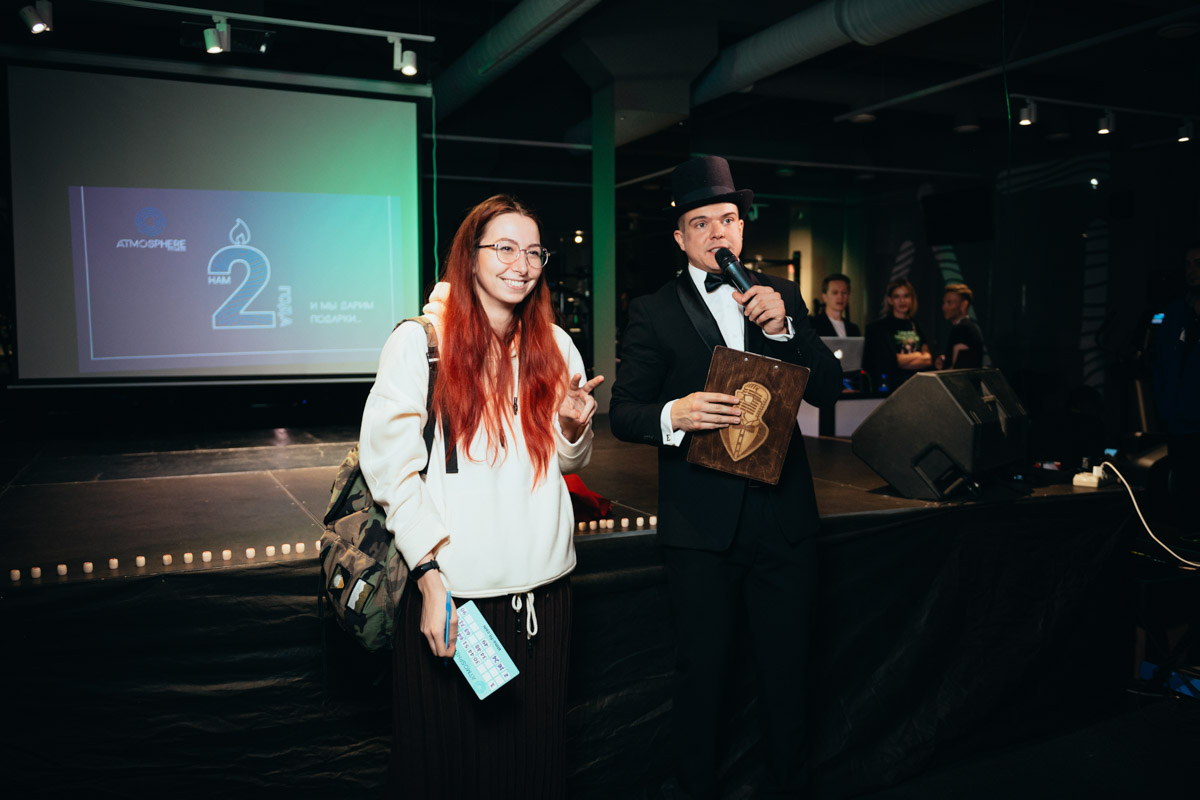 Фитнес-клуб “Атмосфера” отметил 2 года работы во Владимире. На празднике подвели итоги “Атмосферных игр”