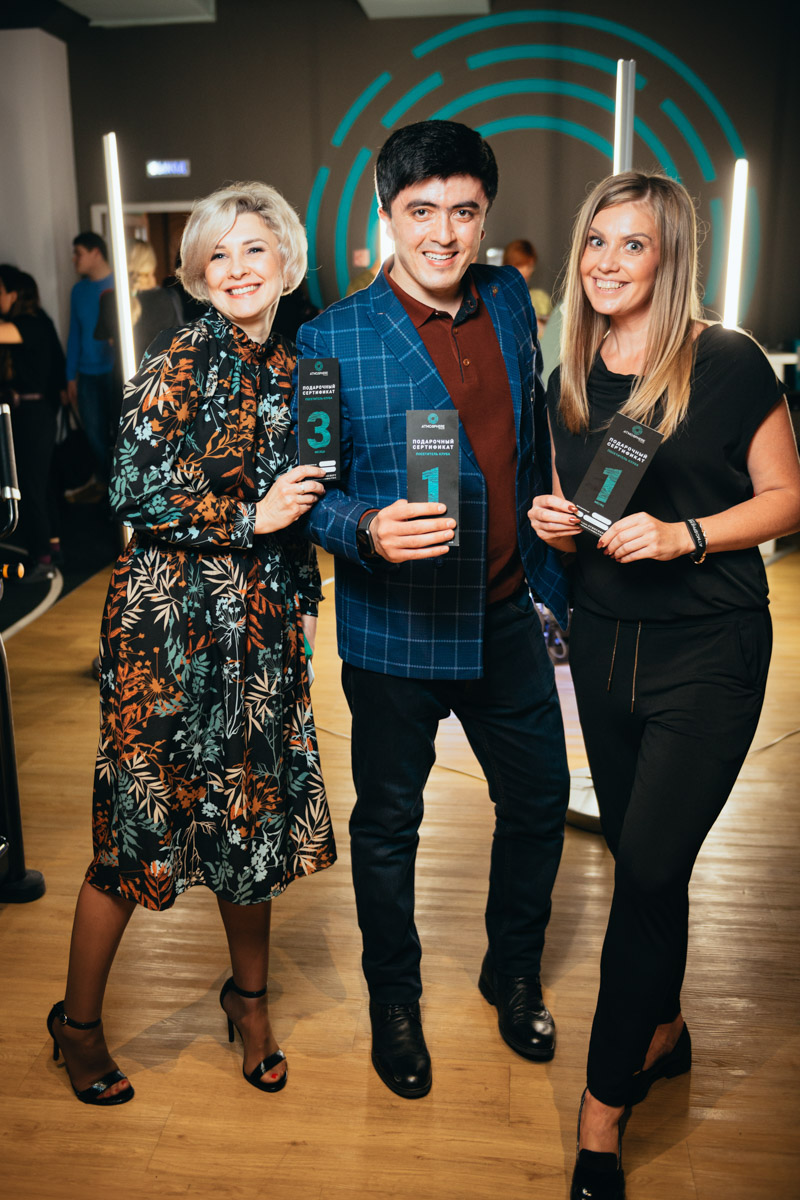 Фитнес-клуб “Атмосфера” отметил 2 года работы во Владимире. На празднике подвели итоги “Атмосферных игр”