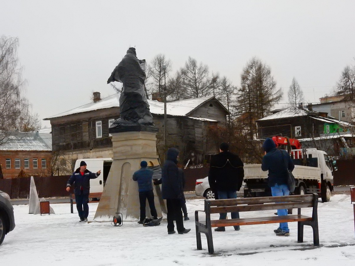 В Александров вернули памятник Ивану Грозному. Торжественное открытие состоится 7 декабря в 12:00