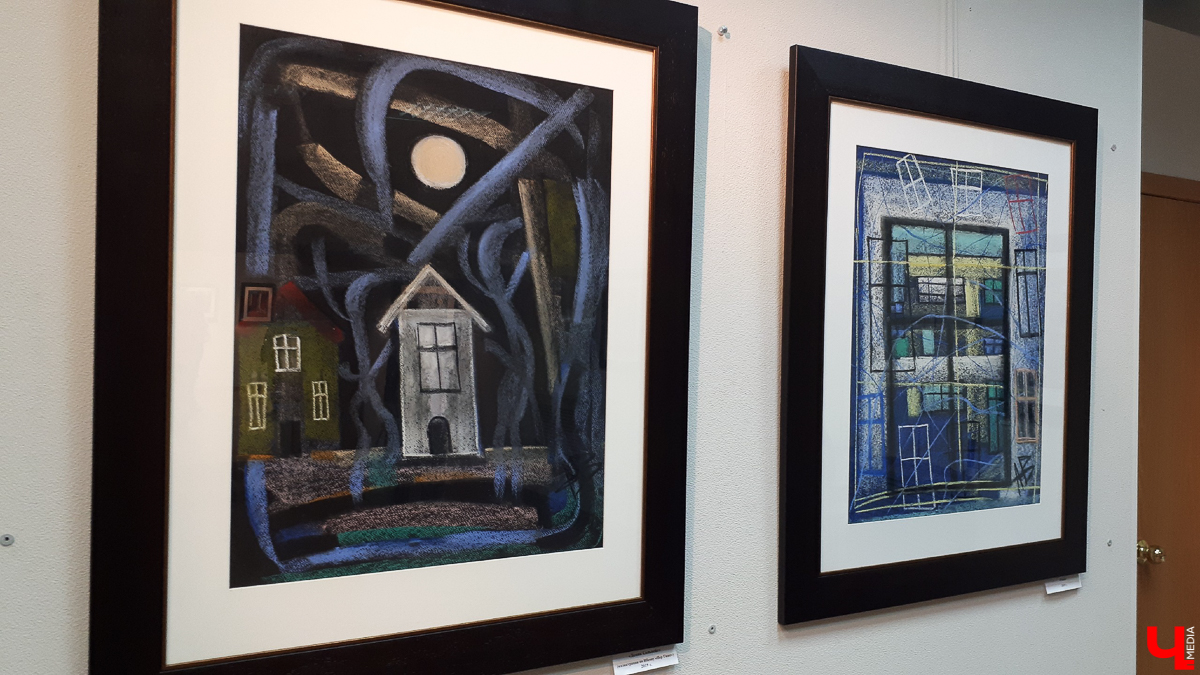 До 14 января в Выставочных залах на Большой Московской можно увидеть картины Александра Волкова. Художник и бизнесмен поделился проектом «Вот опять окно, где опять не спят…»