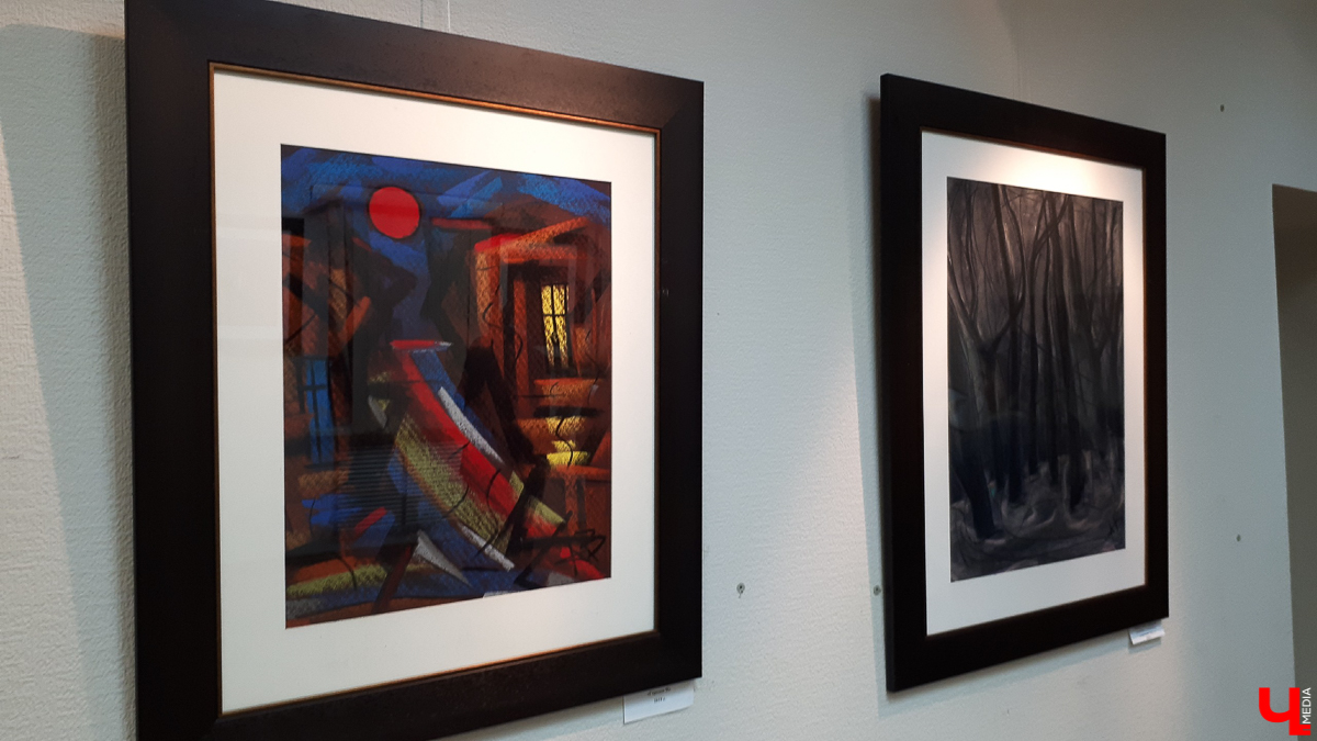 До 14 января в Выставочных залах на Большой Московской можно увидеть картины Александра Волкова. Художник и бизнесмен поделился проектом «Вот опять окно, где опять не спят…»