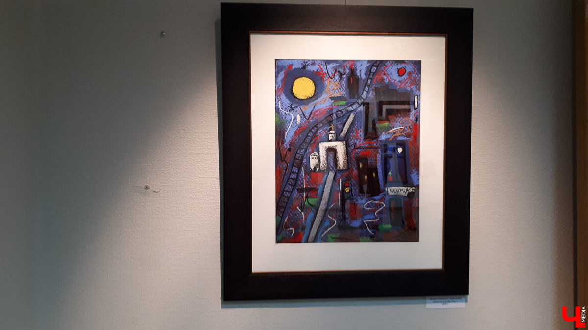 До 14 января в Выставочных залах на Большой Московской можно увидеть картины Александра Волкова. Художник и бизнесмен поделился проектом «Вот опять окно, где опять не спят…»