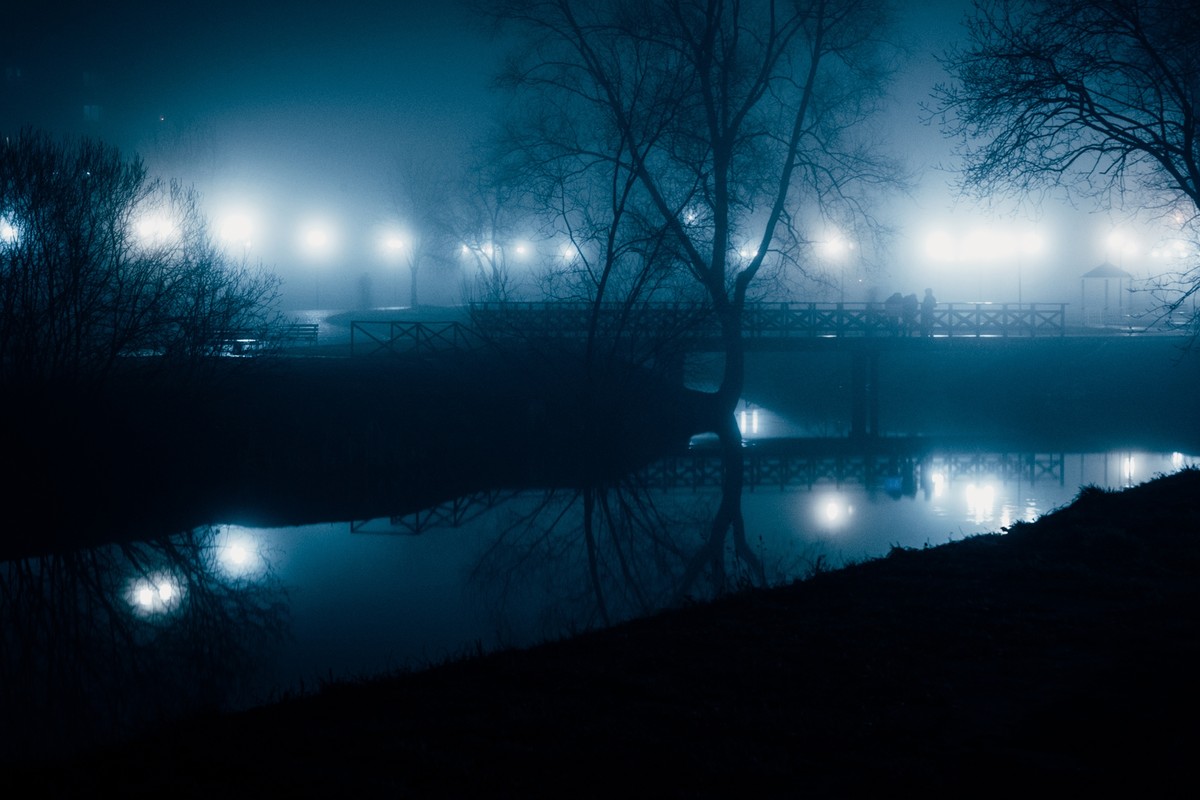 Пустые улицы, стук каблуков по брусчатке, вокруг туман. Как владимирские фотографы запечатлели зловещий декабрь?