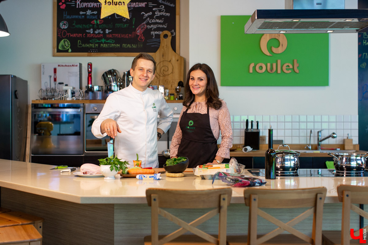 Александра Демидова из Студии событий вместе с бренд-шефом Орловским боролась с кулинарными предрассудками