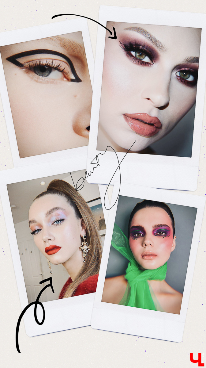 Накануне Нового года особенно сложно найти не только нужное платье, но и сделать подходящий макияж. Ведь теперь сыскать визажиста, у кого 31 декабря - свободная дата, практически невозможно. Так что достаем косметичку и - вперед!