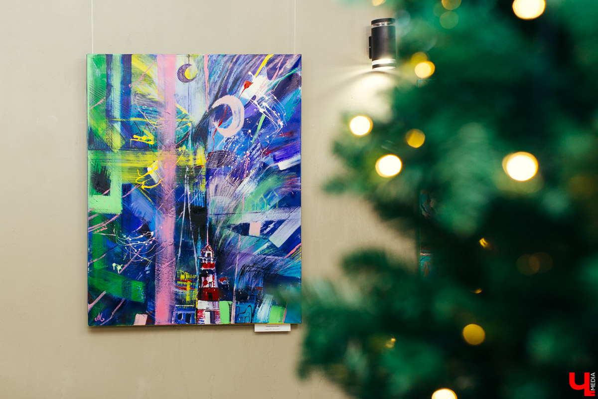 20 декабря в лофт-пространстве “Фабрика” прошло торжественное открытие выставки картин современной художницы Маши Ладиловой