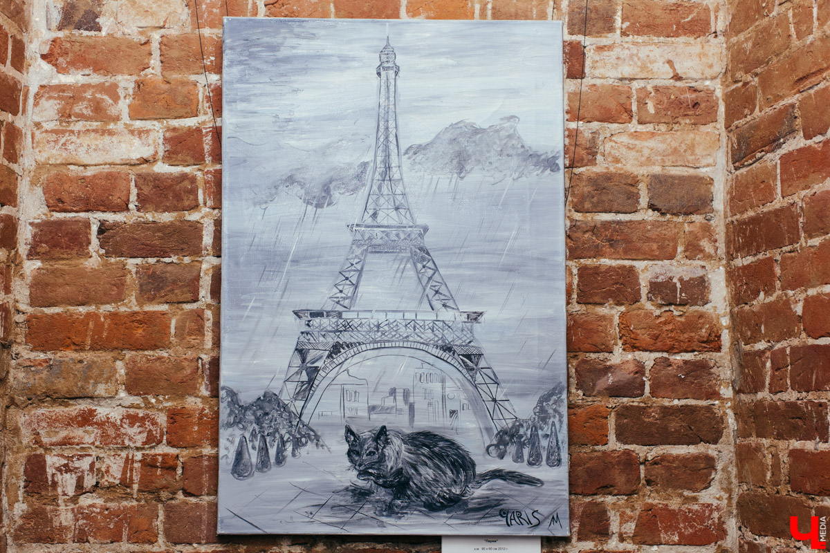 20 декабря в лофт-пространстве “Фабрика” прошло торжественное открытие выставки картин современной художницы Маши Ладиловой