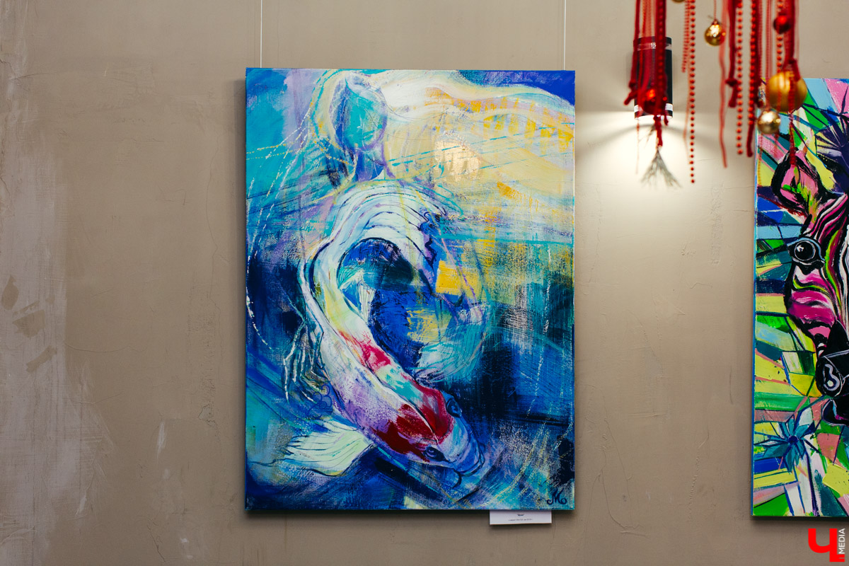 20 декабря в лофт-пространстве “Фабрика” прошло торжественное открытие выставки картин современной художницы Маши Ладиловой