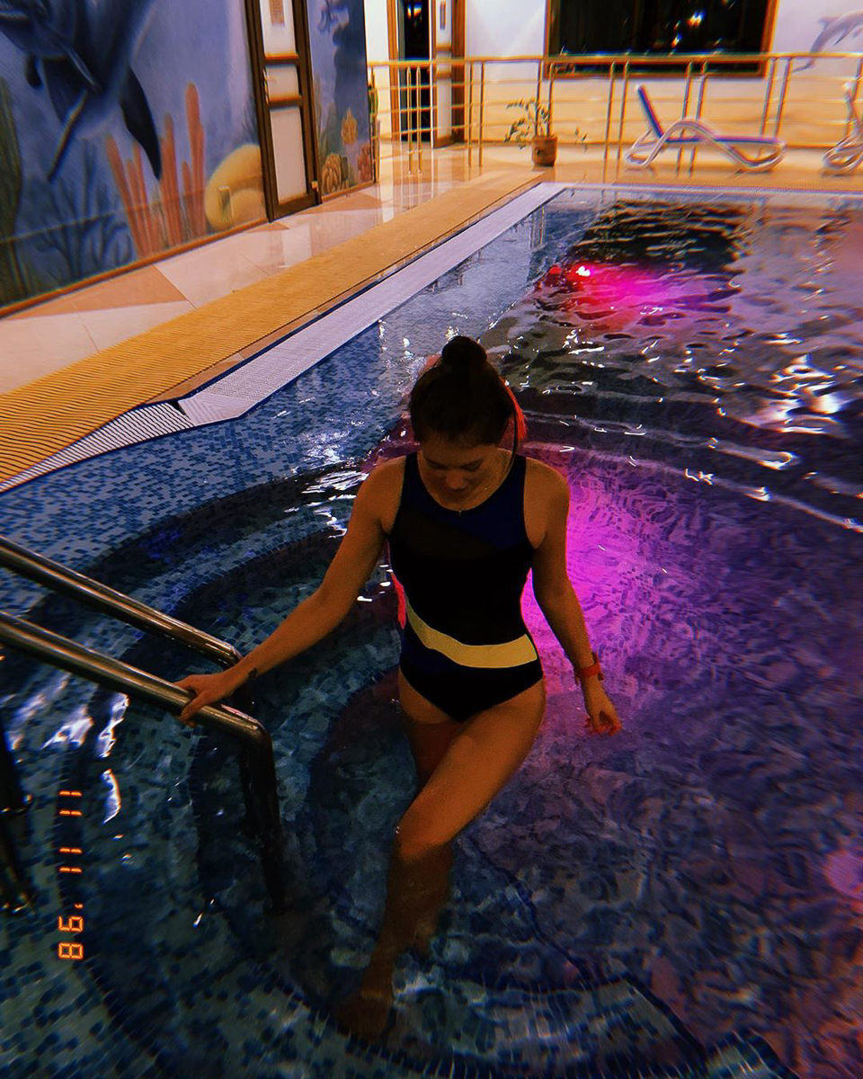 Первая претендентка на звание «Девушка января» в конкурсе «Ключ на спорт»