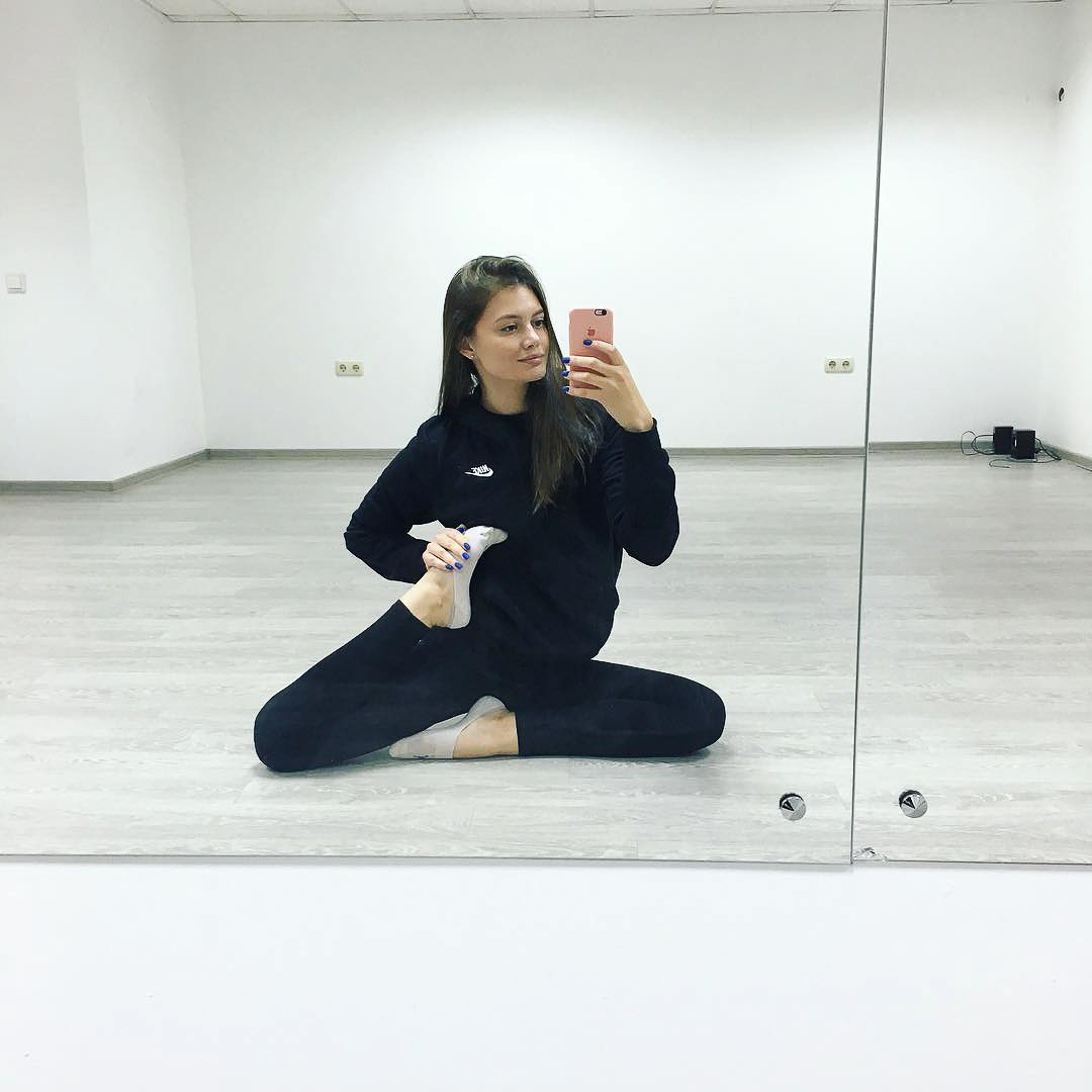 Первая претендентка на звание «Девушка января» в конкурсе «Ключ на спорт»