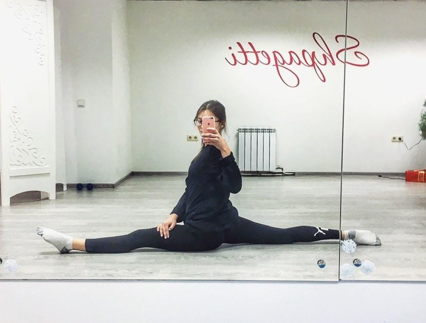 Первая претендентка на звание «Девушка января» в конкурсе «Ключ на спорт»