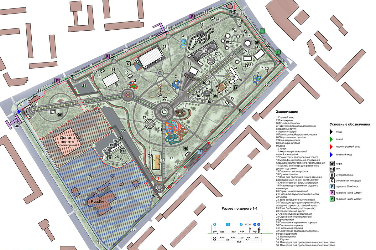 Обновление парка «Добросельский» начнется в 2020 году. В городском бюджете уже заложены 75 миллионов рублей на эти работы