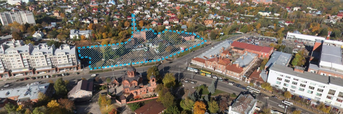 Пустырь на Студеной горе мэрия готова отдать в аренду. На этом месте предлагают построить гостиницу, но у архитекторов другое мнение по данному вопросу