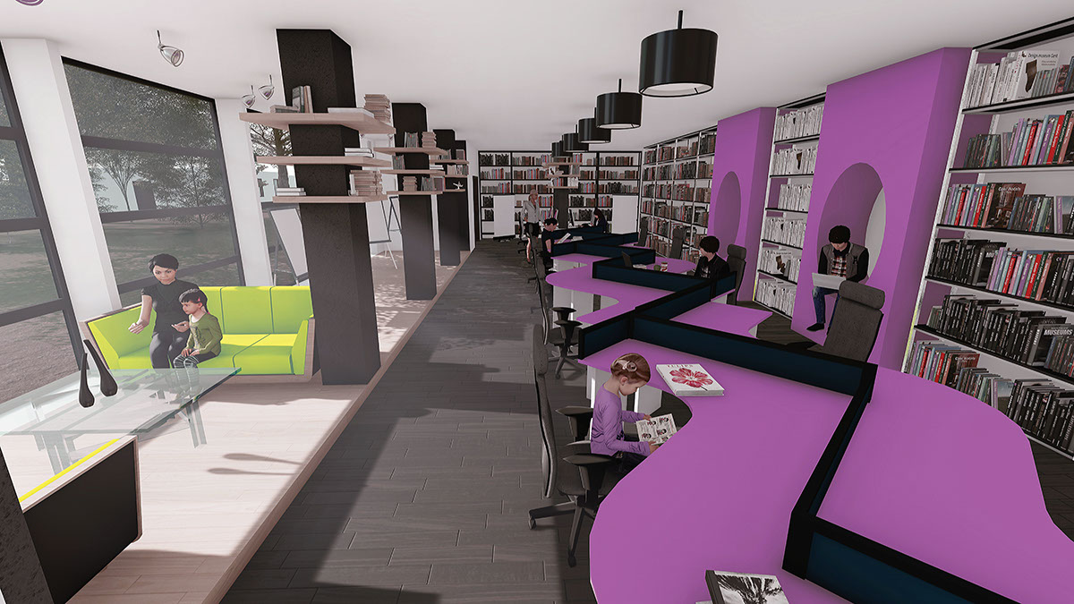 Во Владимире устроили конкурс дизайн-проектов для библиотек. Студенты-архитекторы предложили свои концепции для модернизации