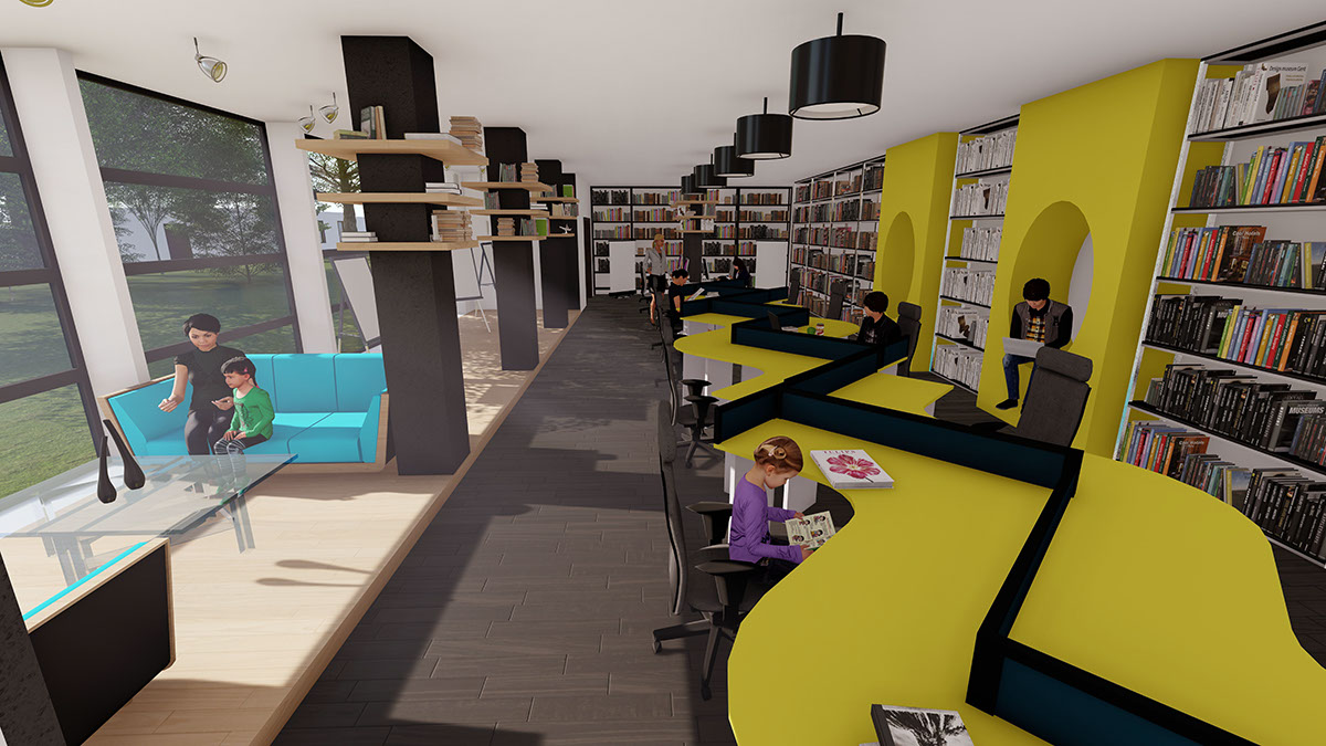 Во Владимире устроили конкурс дизайн-проектов для библиотек. Студенты-архитекторы предложили свои концепции для модернизации