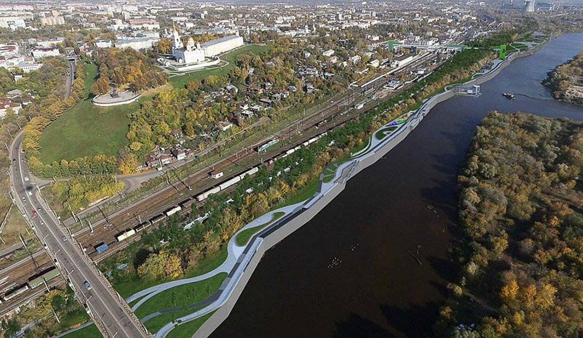 В Гусь-Хрустальном могут обустроить набережную. А где еще хотели реализовать подобные проекты и что из этого получилось?