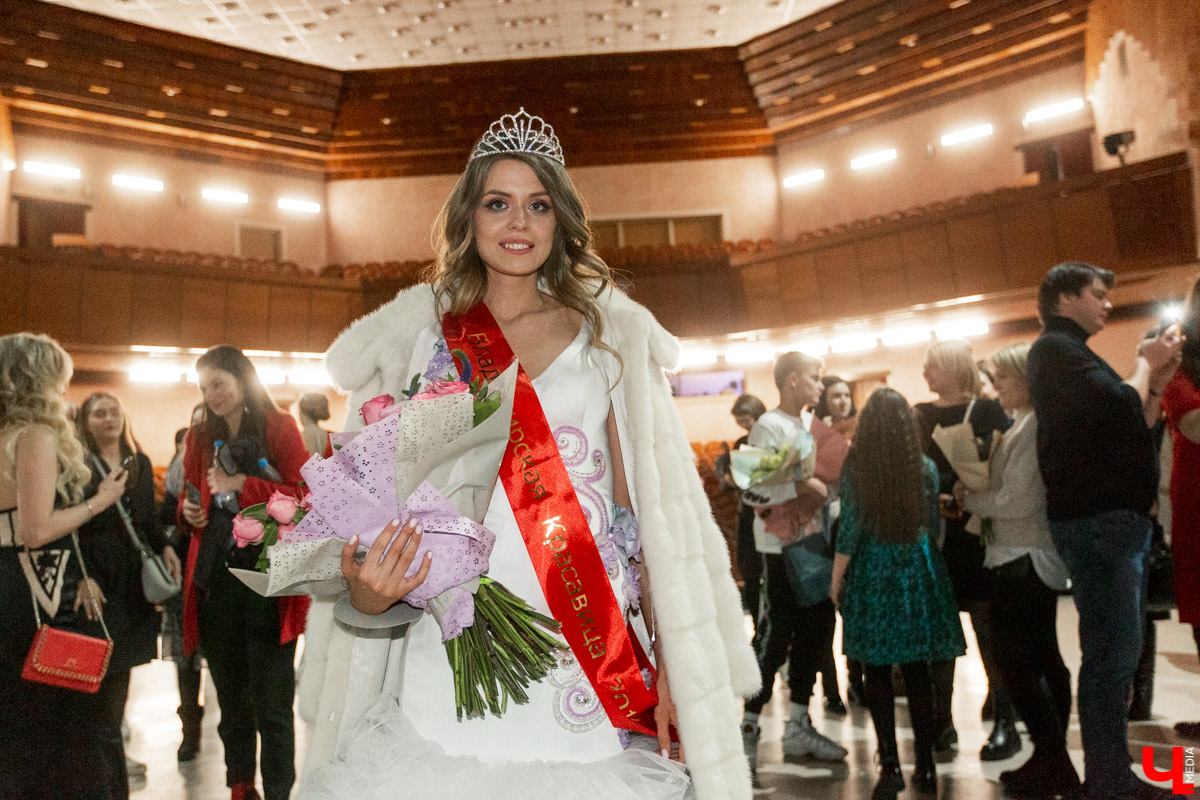 8 февраля состоялся финал конкурса «Владимирская красавица-2020». Корону победительницы получила Александра Дашкевич