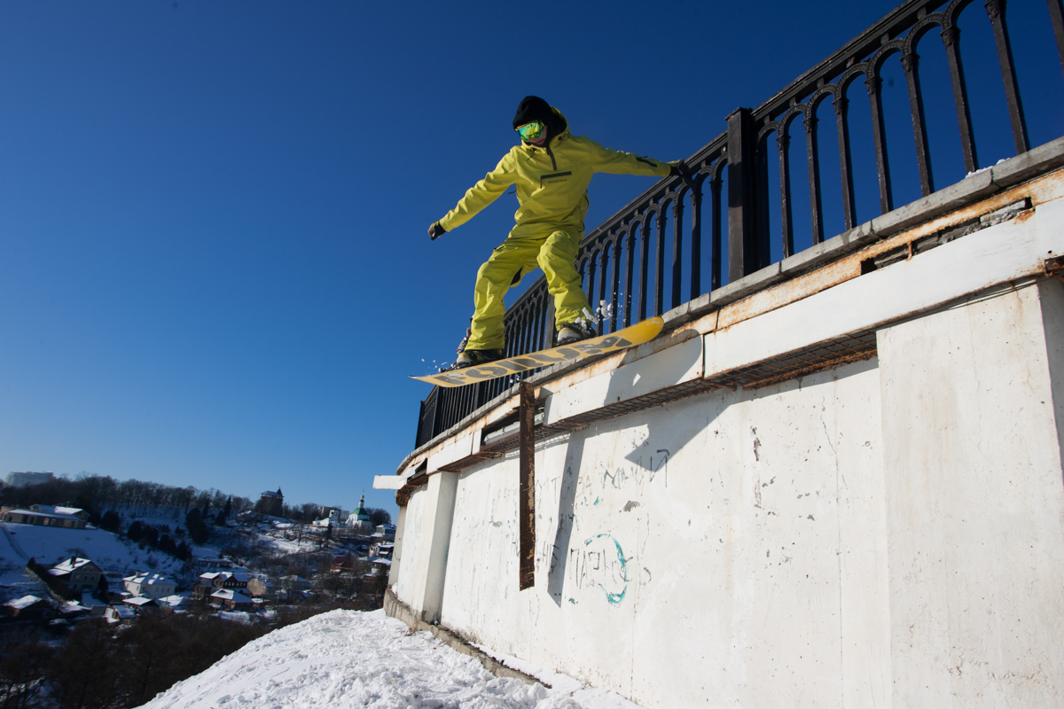 Когда живешь в таком красивом городе, то даже на горнолыжные трассы уезжать не хочется