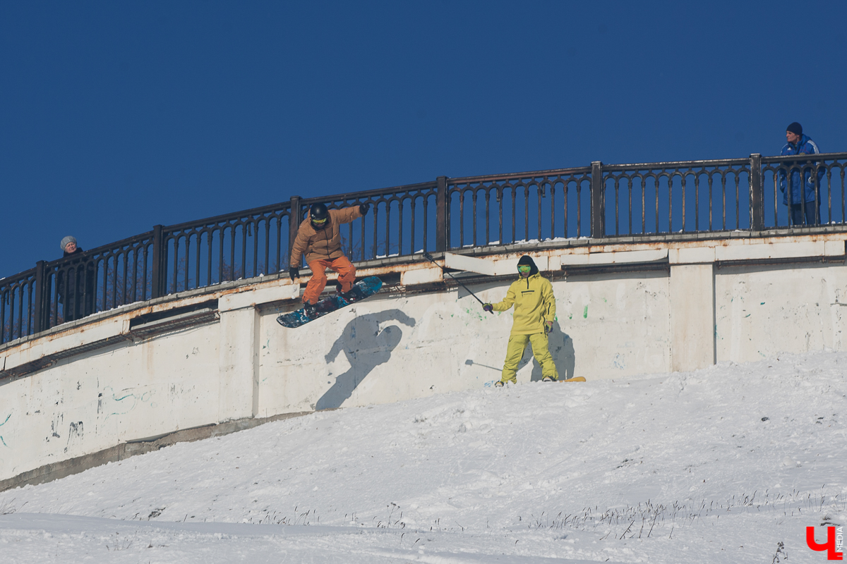 Когда живешь в таком красивом городе, то даже на горнолыжные трассы уезжать не хочется