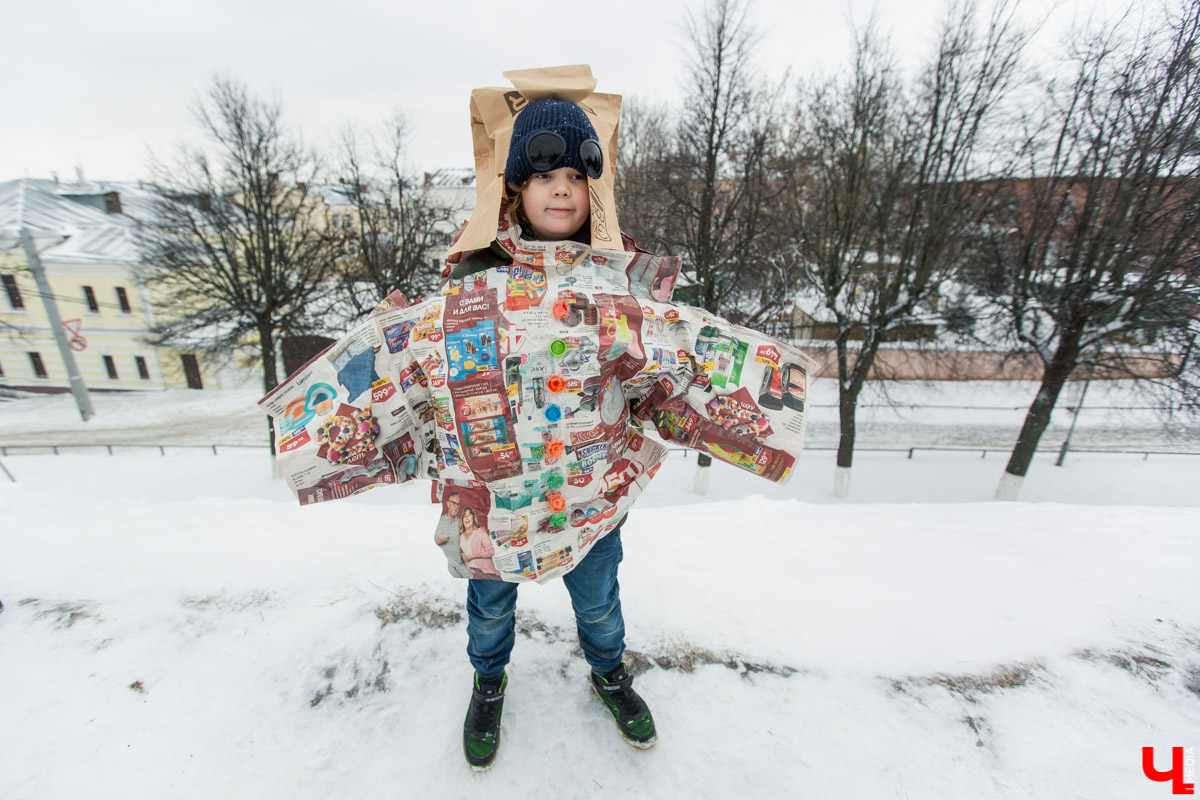 Сказ о том, как владимирцы экологическую гидру побороть решились и подарок из мусора городу преподнести
