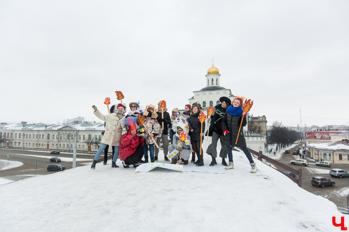 Сказ о том, как владимирцы экологическую гидру побороть решились и подарок из мусора городу преподнести